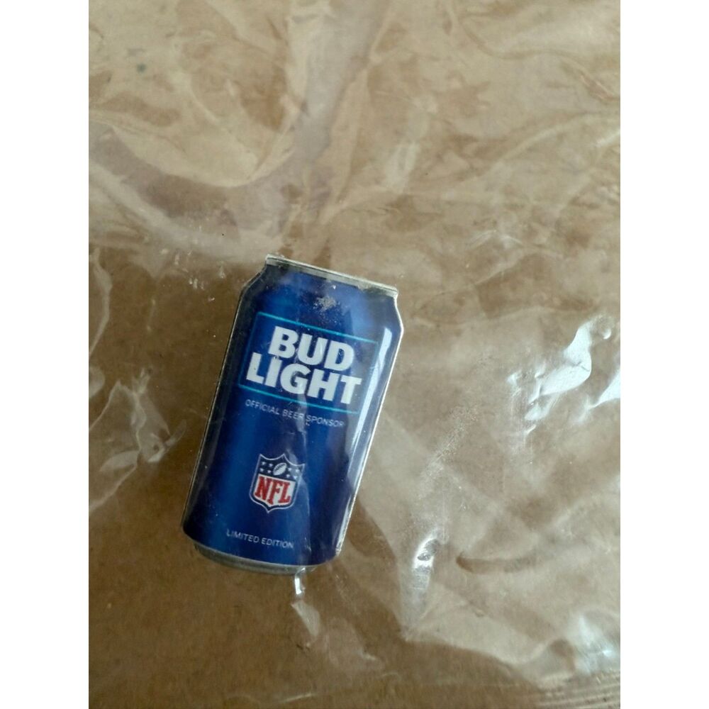 Bud Light NFL limited Ed. Lapel pin